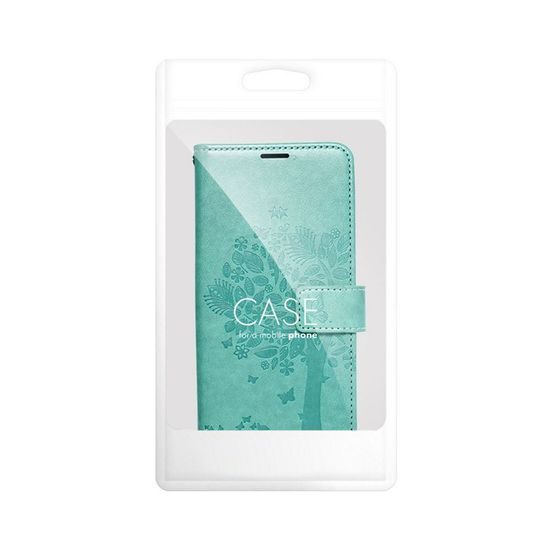 Pouzdro / Obal na Samsung Galaxy A13 4G zelený - knížkový Forcell MEZZO