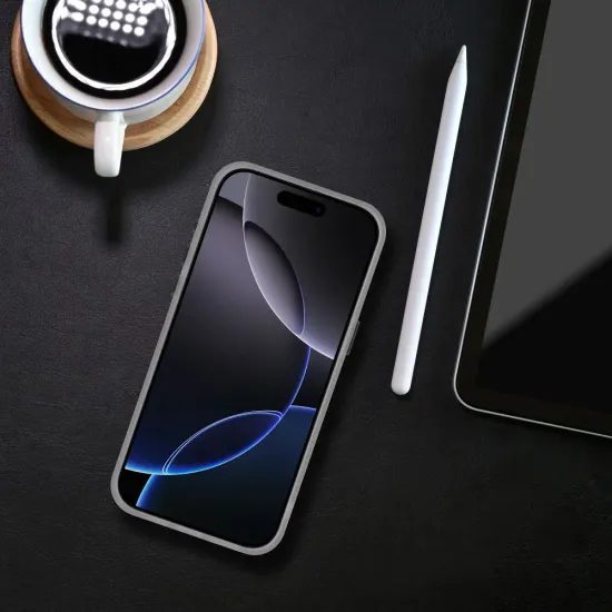 Obal / kryt na Apple iPhone 16e černý - SAPPY