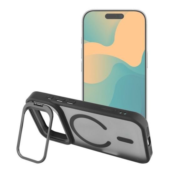 Obal / kryt na Apple iPhone 17 černý - Forcell F-Protect Shadow Stand Premium