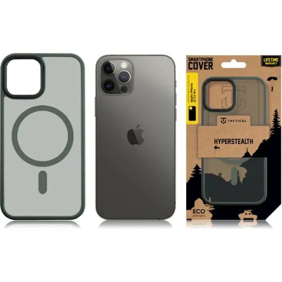 Obal / kryt na Apple iPhone 12/12 Pro zelený - Tactical MagForce Hyperstealth Forest Green