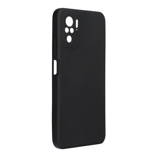 Obal / kryt pre Xiaomi Redmi Note 10 / 10S čierny - Forcell SILICONE LITE