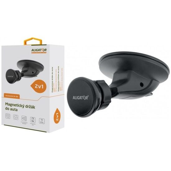Držiak do auta magnetický 2v1 univerzálny - ALIGATOR HA6