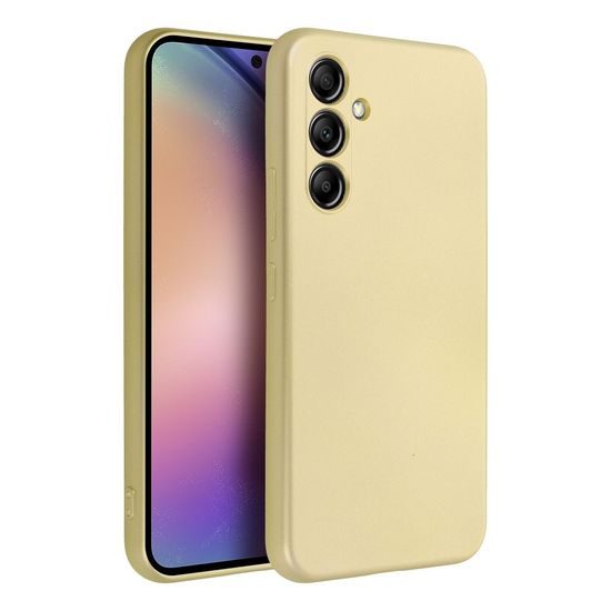 Obal / kryt na Samsung Galaxy A54 5G zlatý - METALLIC
