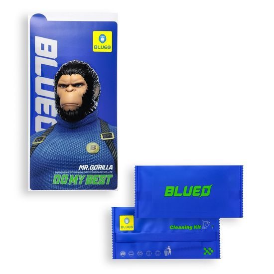 Tvrzené / ochranné sklo Apple iPhone 15 Pro Max černé - 5D Mr. Monkey Glass