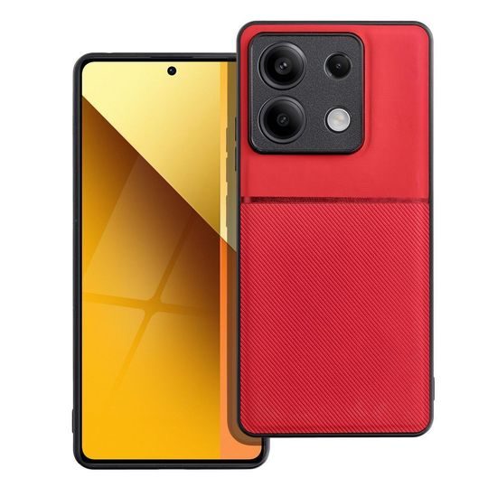 Obal / kryt na Xiaomi Redmi Note 13 5G červený - NOBLE