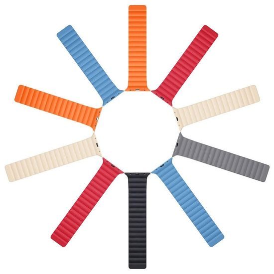 Řemínek magnetický, silikonový Apple Watch 38/40/41mm šedý - DUX DUCIS