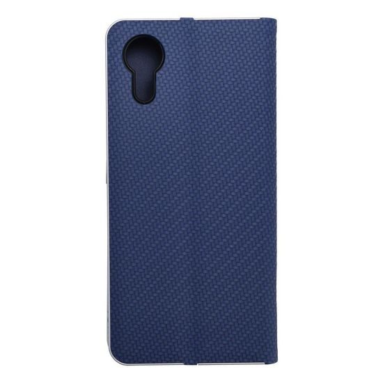 Pouzdro / obal na Samsung Xcover 7 modré - knížkové LUNA Book Carbon