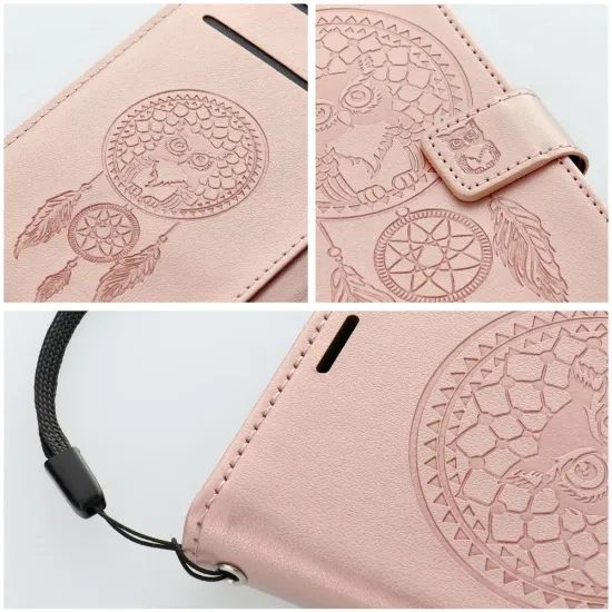 Pouzdro / obal na Xiaomi Redmi Note 15 5G růžové - knížkové MEZZO Book