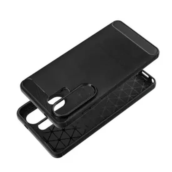 Obal / kryt na Samsung Galaxy S8 černý - Carbon