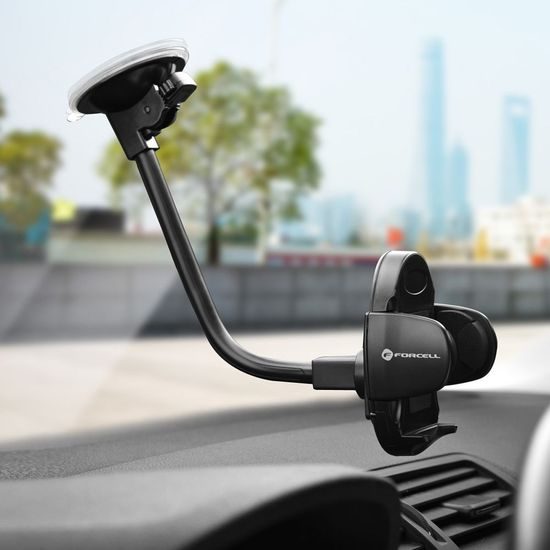 Držák do auta s přísavkou, rameno 27cm - Forcell F - Grip