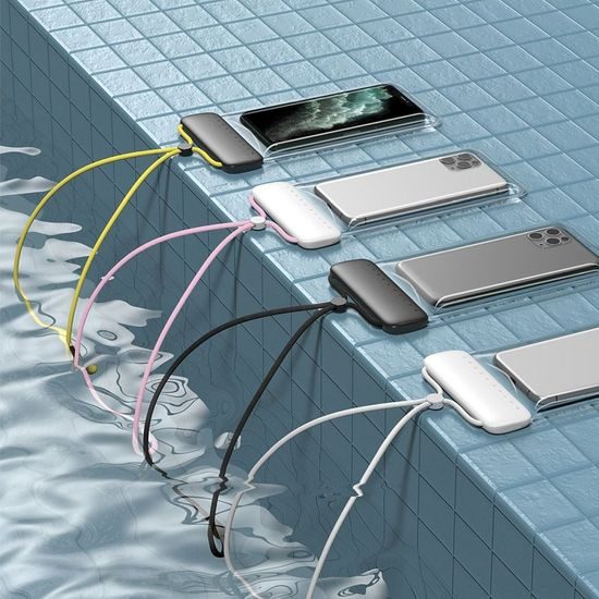 Voděodolné pouzdro na telefon do 7,2" se šnůrkou - Baseus