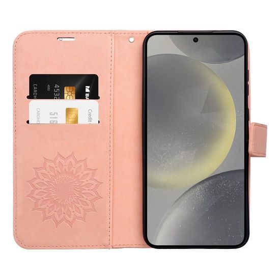 Pouzdro / obal na Xiaomi Redmi NOTE 13 PRO 4G oranžový - knížkový MEZZO Book