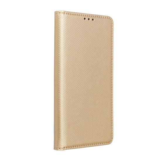 Puzdro / obal na Xiaomi Redmi 13C zlaté kniha- Smart Case