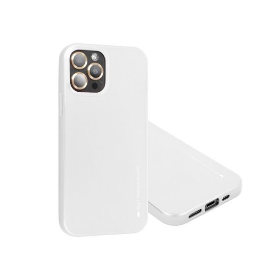 Obal / kryt pre Samsung Galaxy S21 Ultra strieborný - i-Jelly Mercury