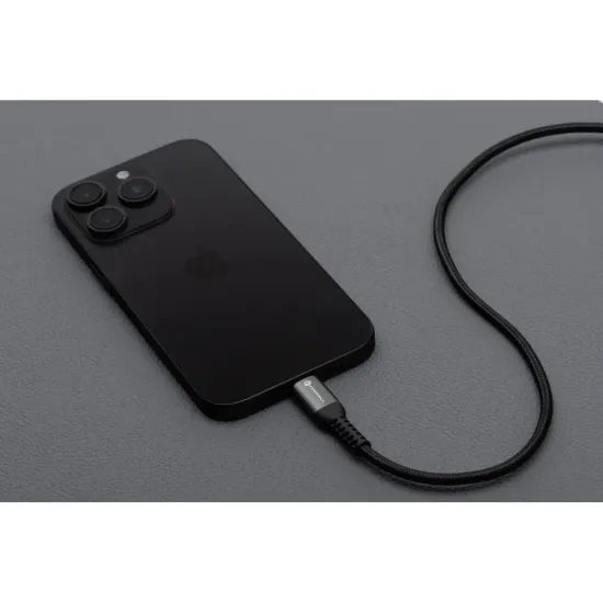 Kabel USB C / USB C QC4.0 PD 5A 240W 2 m černý -Forcell F-Energy