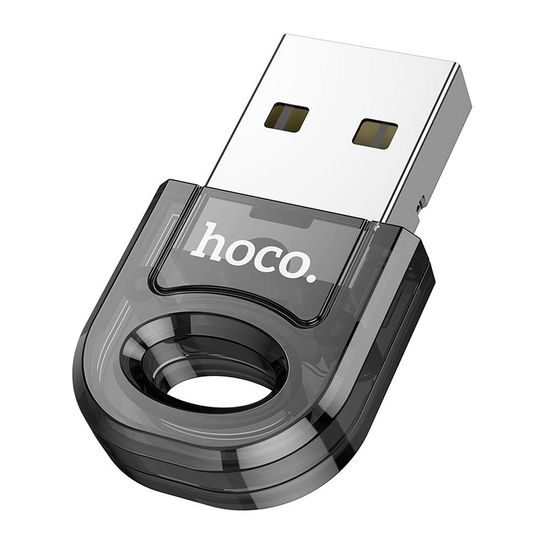 Bluetooth adaptér USB-A tmavě průhledná - HOCO UA28