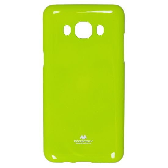 Obal / kryt na Samsung Galaxy J5 (J500) limetkový - Jelly Case
