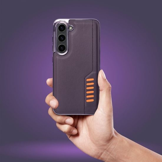 Obal / kryt na Samsung Galaxy S24 Ultra fialový - MILANO Case