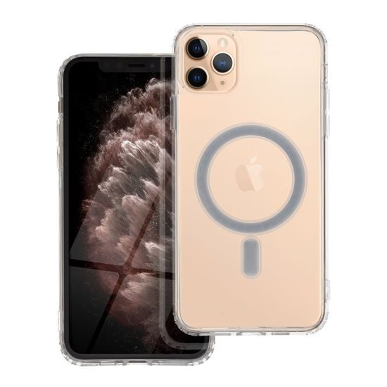 Obal / kryt pre Apple iPhone 11 PRO MAX transparentné - Mag Cover