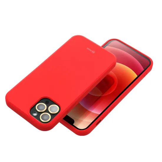 Obal / kryt na Xiaomi Redmi Note 15 Pro 5G červený - Roar Colourful Jelly
