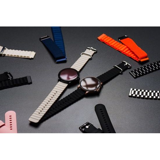 Řemínek na hodinky Samsung Watch 22mm černý - FORCELL F-DESIGN FS01