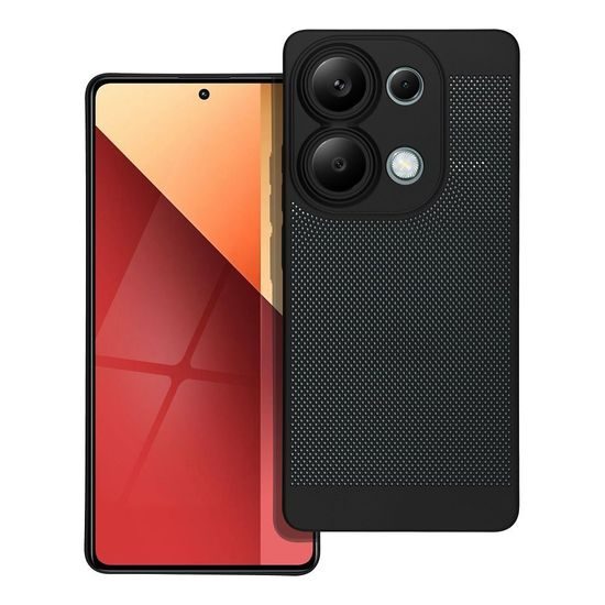 Obal / kryt na Xiaomi Redmi Note 13 Pro 4G černý- BREEZY