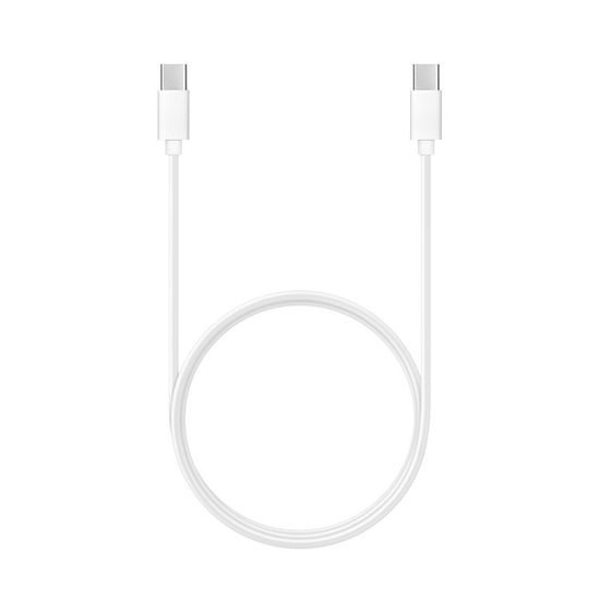 Datový kabel USB-C / USB-C 3A PD60W 1m bílý