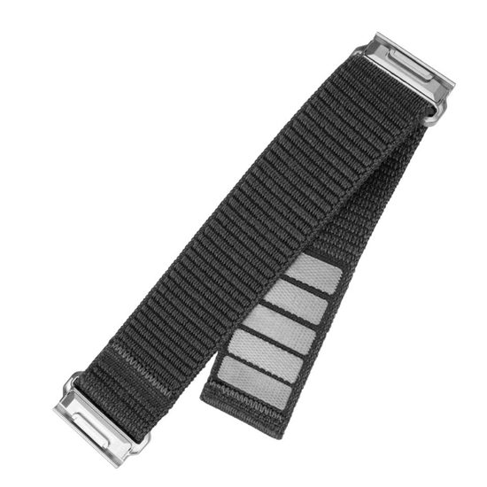 Nylonový řemínek pro Garmin QuickFit 26mm - tmavě šedý - FIXED