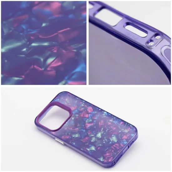 Obal / kryt na Apple iPhone 16e fialový - Tutti Frutti