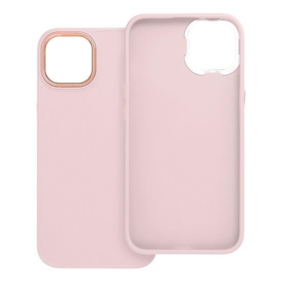 Obal / kryt na Apple iPhone 13 růžový - Frame Case