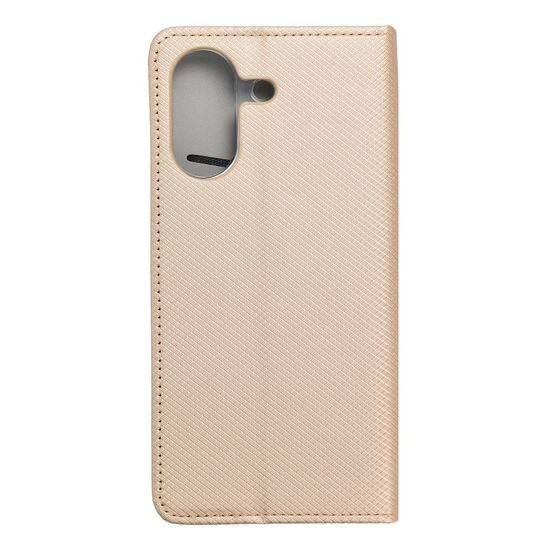 Puzdro / obal na Xiaomi Redmi 13C zlaté kniha- Smart Case
