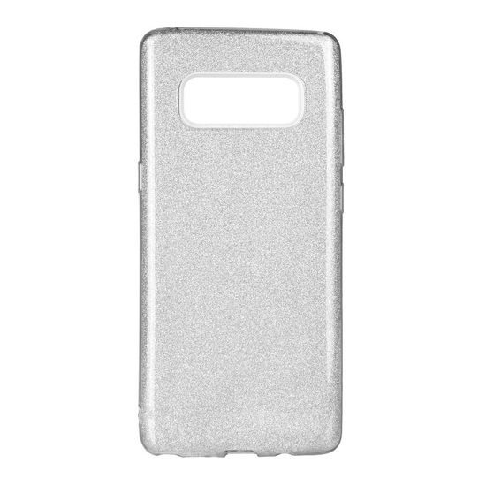 Obal / kryt pre Samsung Galaxy NOTE 8 strieborný - Forcell SHINING