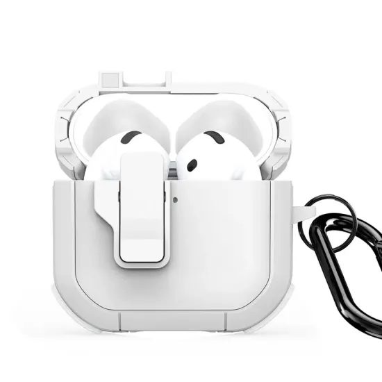 Pouzdro / obal na AirPods 4 - bílé DUX DUCIS