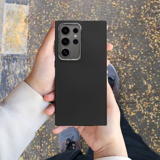 Obal / kryt na Samsung Galaxy A55 5G černý - Frame Case