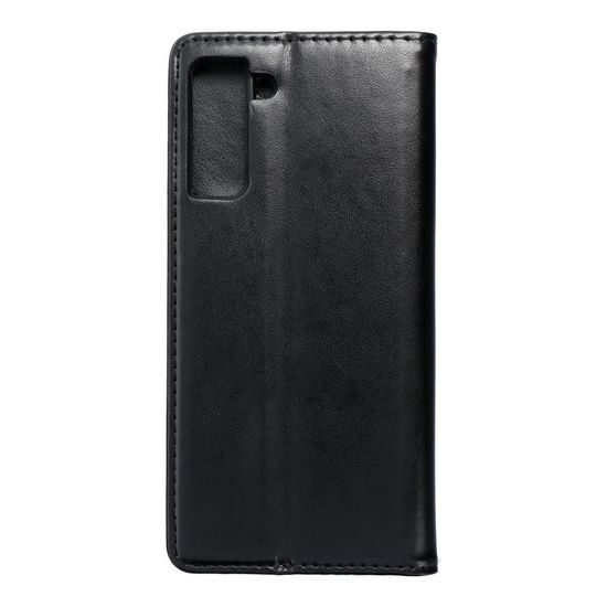 Pouzdro / obal na Samsung Galaxy S21 Plus černé - knížkové Magnet Book