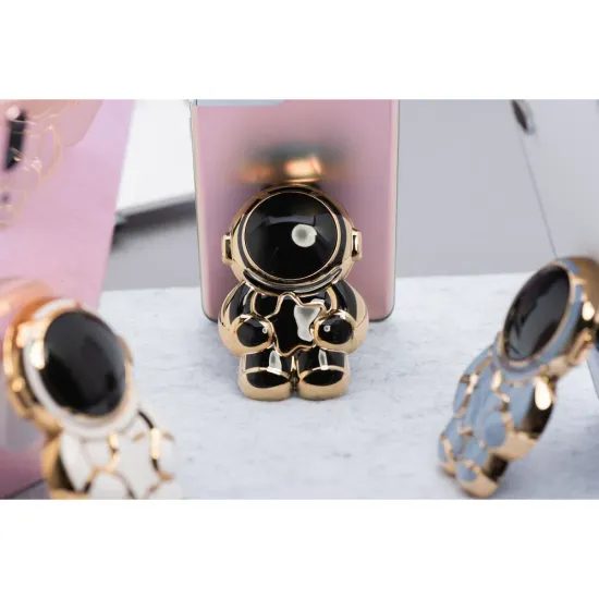 Stojan na telefon černý - Astronaut