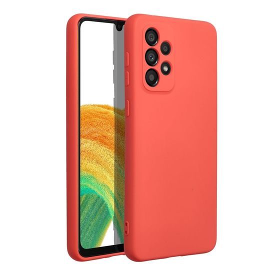 Obal / kryt na Samsung Galaxy A33 5G růžový - Forcell Silicone Lite