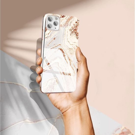 Obal / kryt na Apple iPhone 12 Pro Max design 9 - Forcell MARBLE COSMO
