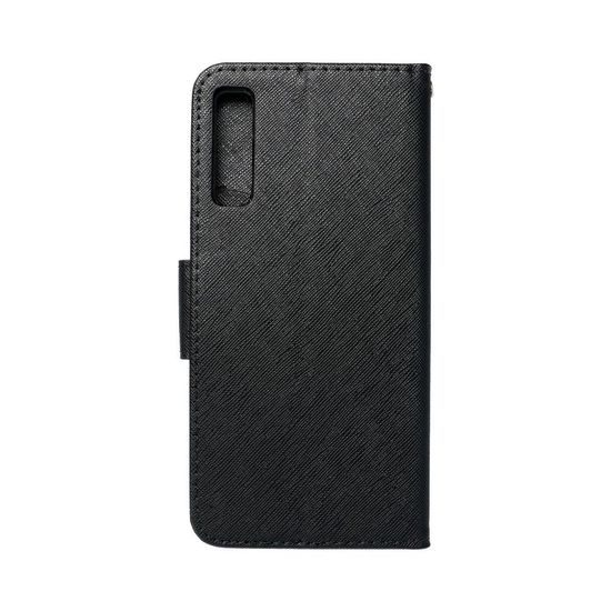 Puzdro / obal pre Samsung Galaxy A7 2018 čierny - kniha Fancy Book