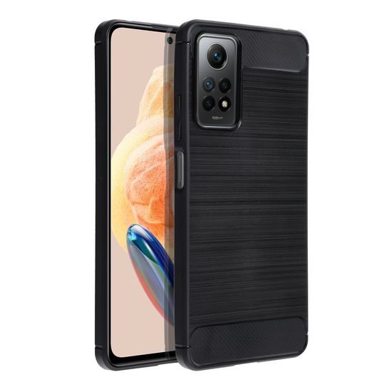 Obal / kryt na Xiaomi Redmi NOTE 12 PRO 4G černý - Forcell CARBON