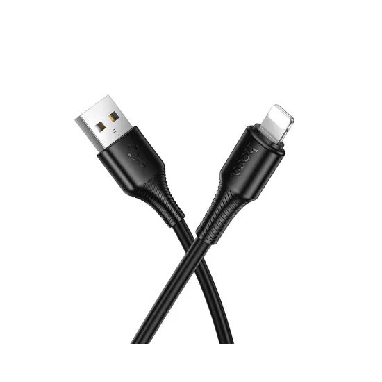 Nabíjecí kabel USB A / Lightning Hoco 2,4A 1 m X120 - černý
