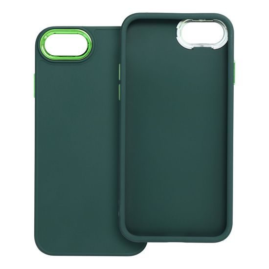 Obal / kryt na Apple iPhone 7 / 8 / SE 2020 / SE 2022 Frame case- zelené
