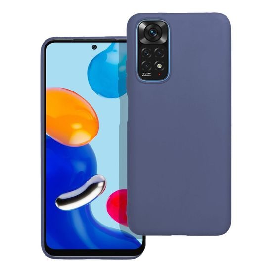 Obal / kryt na Xiaomi redmi note 11 / 11S modrý - MATT
