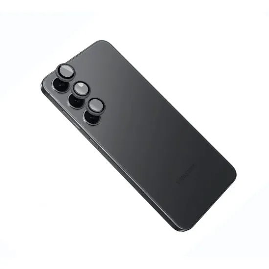 Tvrzená / ochranná skla fotoaparátů pro Samsung Galaxy A55 5G černé - FIXED Camera Glass