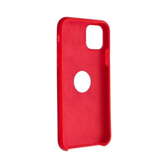 Obal / kryt na Apple iPhone 14 PRO MAX ( 6.7 ) červený - Forcell SILICONE