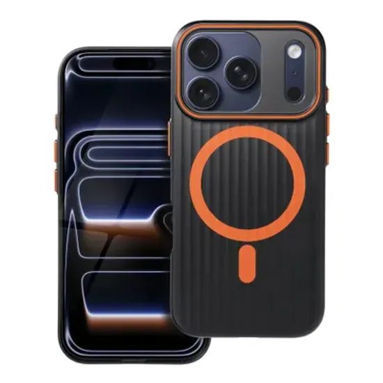 Obal / kryt na Apple iPhone 17 Pro černý - Case SIMPLY MagCover