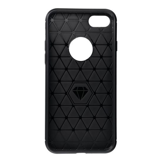 Obal / kryt pre Apple iPhone 7 / 8 čierne - Forcell CARBON