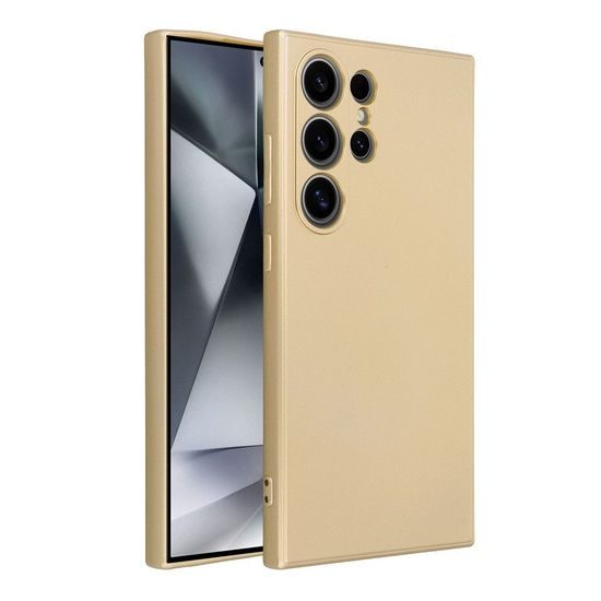 Obal / kryt na Samsung Galaxy S24 ULTRA zlatý - METALLIC