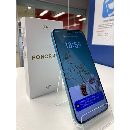Honor 400 Lite 8GB/256GB modrý - použitý (A+)