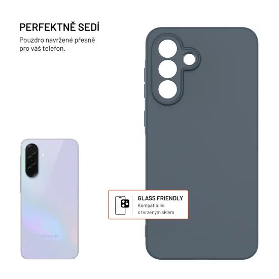 Obal / kryt na Samsung Galaxy A56 5G modrý - Fixed ReStory